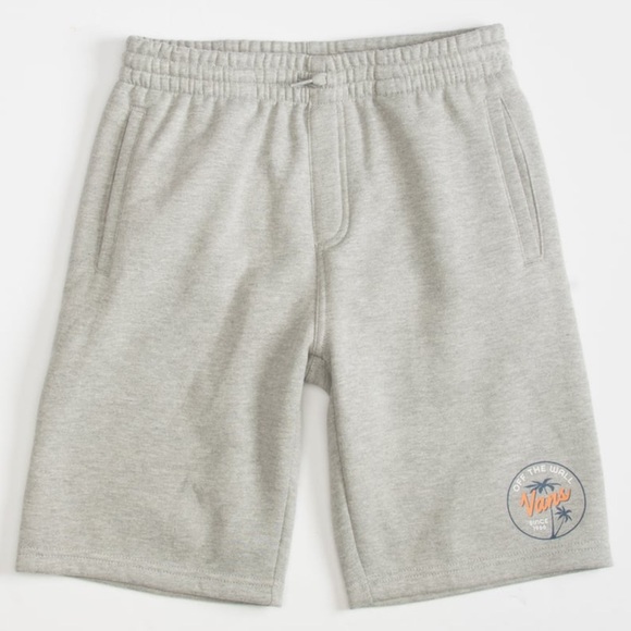 VANS Mini Dual Palm Boys Sweat Shorts - Picture 3 of 10